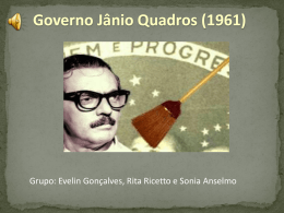 Presidente Jânio Da Silva Quadros
