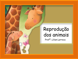 Reprodução dos animais
