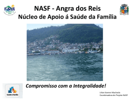 NASF - Angra dos Reis Núcleo de Apoio á Saúde