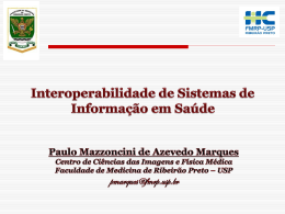 Interoperabilidade de Sistemas de Informação em Saúde