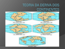 Teoria da Deriva dos Continentes pp.