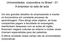 Educação corporativa no Brasil