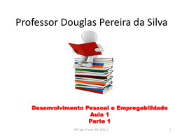 DPE aula 1 Professor Douglas Pereira da Silva