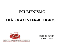 Ecumenismo e diálogo inter