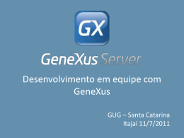 Team Development GXserver