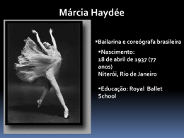Márcia Haydée - WordPress.com
