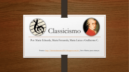Classicismo - WordPress.com