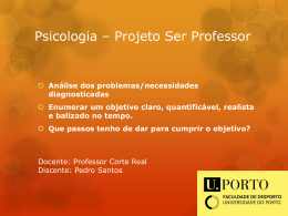Psicologia – Projeto Ser Professor (548154)