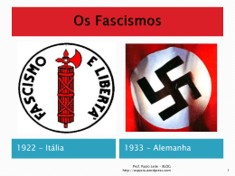 Os Fascismos - WordPress.com
