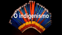 O indigenismo - WordPress.com