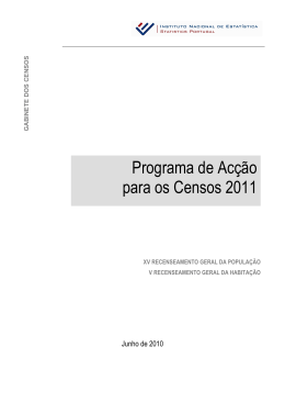 Programa de Ação para os Censos 2011