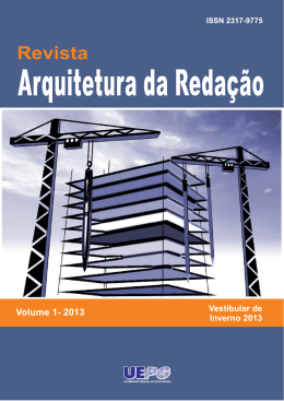 Revista Arquitetura da Redação - CPS