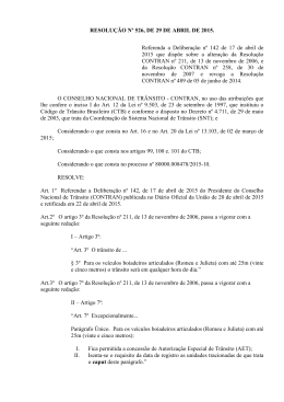 resolução nº 526, de 29 de abril de 2015