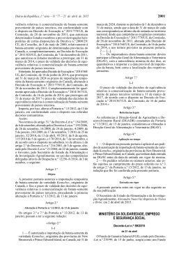 Decreto-Lei n.º 59/2015