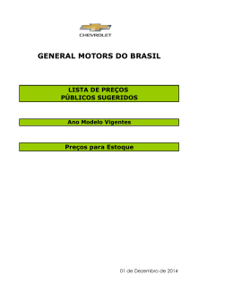 GENERAL MOTORS DO BRASIL - CORE-PE