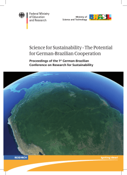 Science for Sustainability - The Potential for German