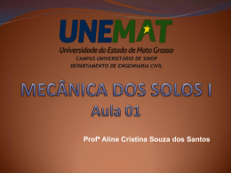 Profª Aline Cristina Souza dos Santos