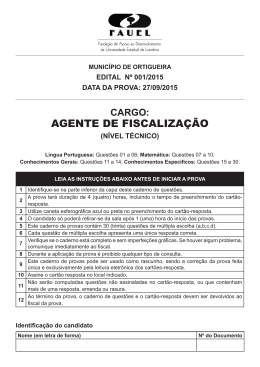 Agente de Fiscalização - OK_Refeita Fernanda.indd