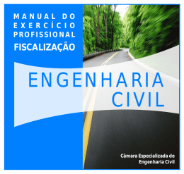 Manual de Fiscalização – ENGENHARIA CIVIL - Crea-RJ
