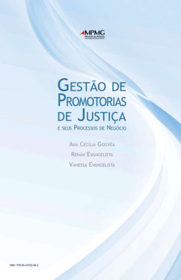 Gestão de Promotorias de Justiça - Ministério Público de Minas