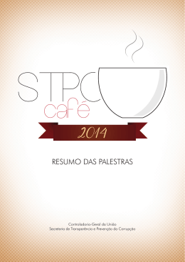 STPC Café - Resumo das Palestras - Controladoria
