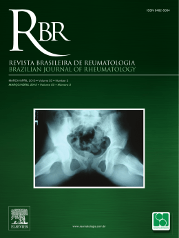 RBR - Vol 53 Ed 02 - Sociedade Brasileira de Reumatologia
