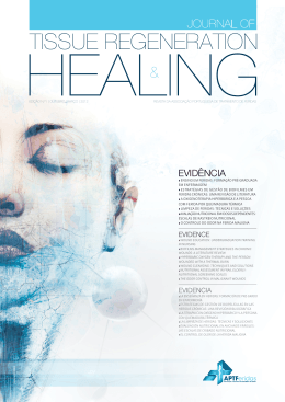 Revista em PDF - Journal of Tissue Regeneration & Healing