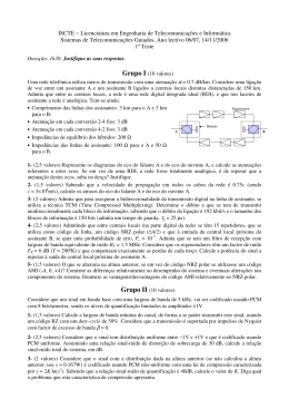 1º Teste 2006/2007