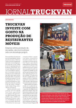 Truckvan invesTe com gosTo na produção de resTauranTes móveis