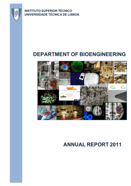 Department of Bioengineering - IST