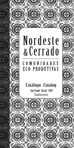 Catálogo de comunidades da Sala Nordeste & Cerrado 2007