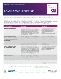 CA ARCserve Replication