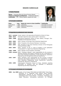 Prof. Doutora Dulcineia Maria de Sousa Ferreira Wessel