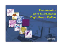 Ferramentas para Microscopia Digitalizada Online