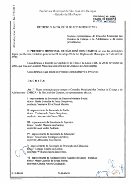 Alterado pelo Decreto 16.677/2015