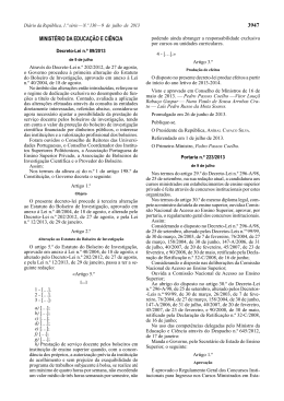 Decreto-Lei n.º 89/2013