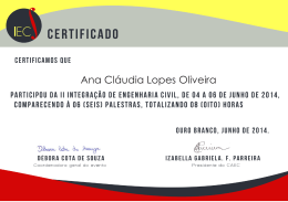 Ana Cláudia Lopes Oliveira