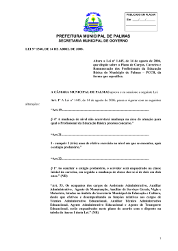 lei ordinária nº 1540 de 14/03/2008