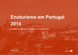 Enoturismo em Portugal 2014