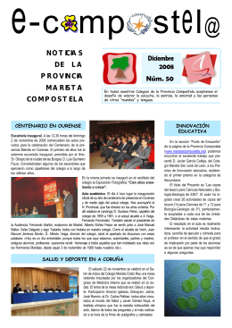 Boletín 50 - Maristas Compostela
