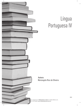 Língua Portuguesa IV