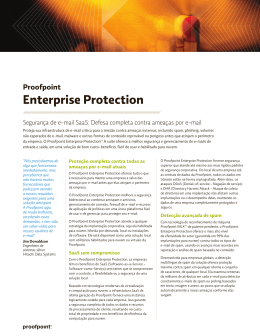 Proofpoint Enterprise Protection