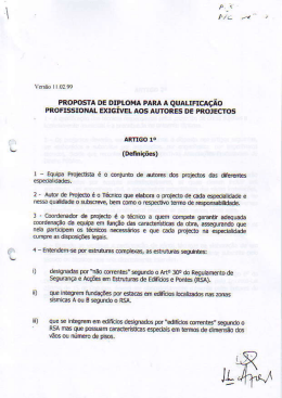 Protocolo celebrado em 1999 entre ANET/OE