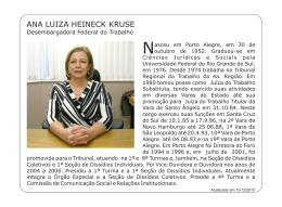 Ana luiza Heineck Kruse.cdr - Tribunal Regional do Trabalho da 4ª