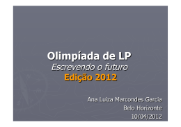 Olimpíada de LP - Portal da Olimpíada de Língua Portuguesa