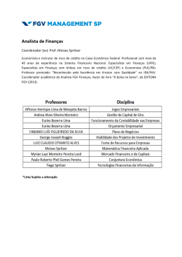Lista de Professores-Analista de Finanças 2015
