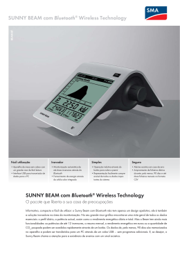 Sunny Beam com Bluetooth - SMA Solar Technology AG