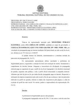 RP 1380-79 - Tribunal Regional Eleitoral do Rio Grande do Sul