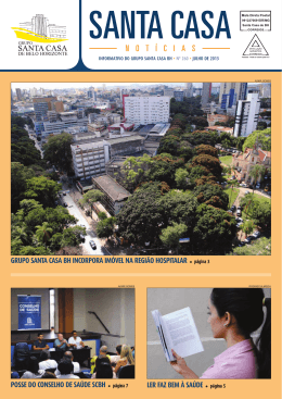 Santa Casa Notícias - Edição 260 - Julho de 2013