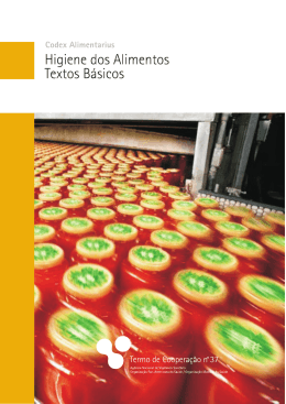 Codex Alimentarius - Higiene dos Alimentos - Textos Básicos